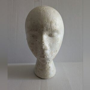 Mannequin Wig Build Display Hat Set Head. Foam.